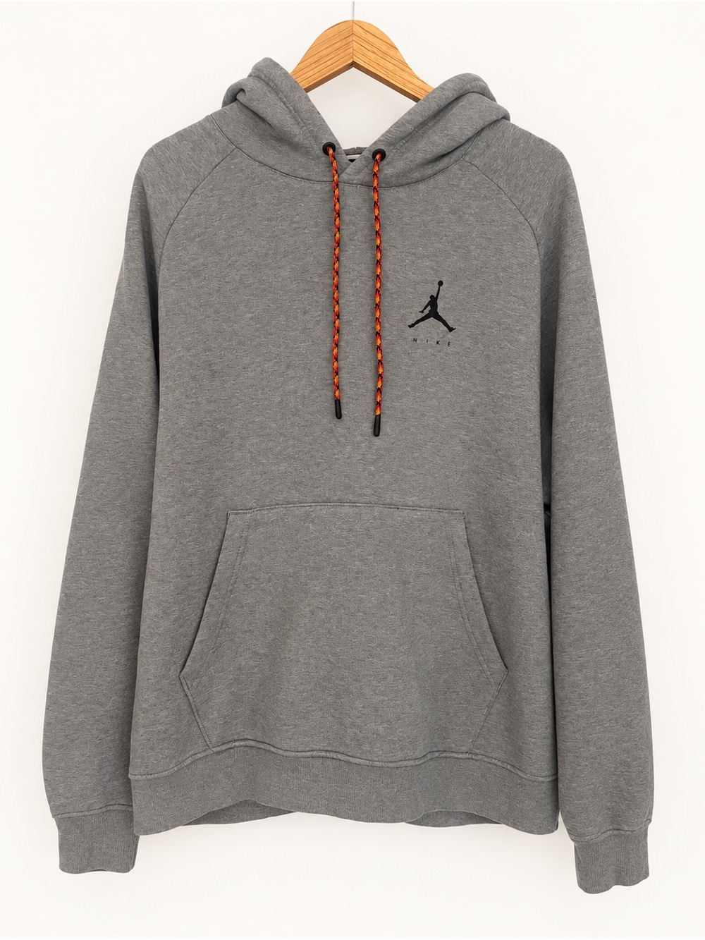 Nike Air Jordan Gray Graphic Hoodie Men’s XL